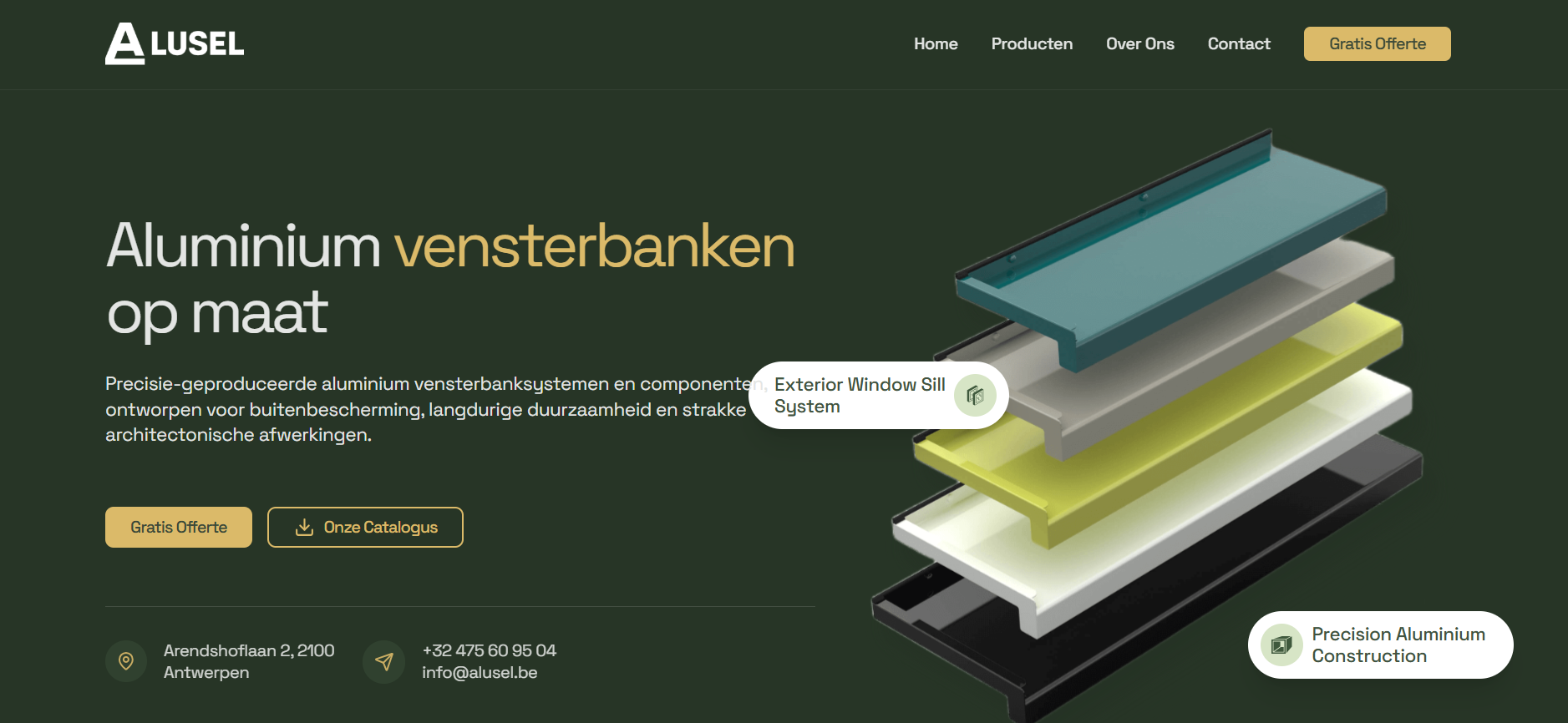 Alusel – Web Design by Codinito